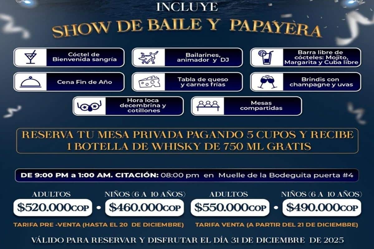 Cena San Silvestre Fiesta de Fin de Año - Image 2